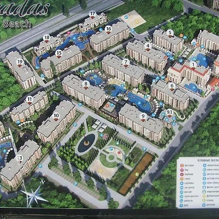 Большая Студия Apartment Sunny Beach
